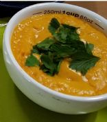 Creamy Sweet Potato Carrot Soup