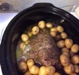Crockpot Beef Rump Roast with Veggies