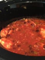 Crockpot Chicken with Salsa and Beans