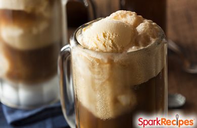 Delicious Diet Soda Float Recipe | SparkRecipes