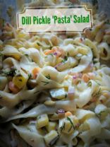 Dill Pickle 'Pasta' Salad 