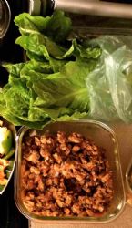 Donna's Chicken Lettuce Wraps (PF Chang's CopyCat)-1 Serving=1/2 cup
