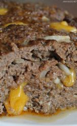 Double cheese meat loaf