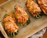 Enchilada Stuffed Poblanos