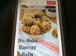Energy Balls (peanut butter, coconut, dark chocolate)