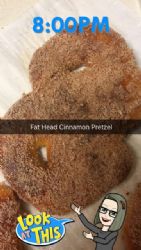 Fat Head Dough Cinnamon Pretzels