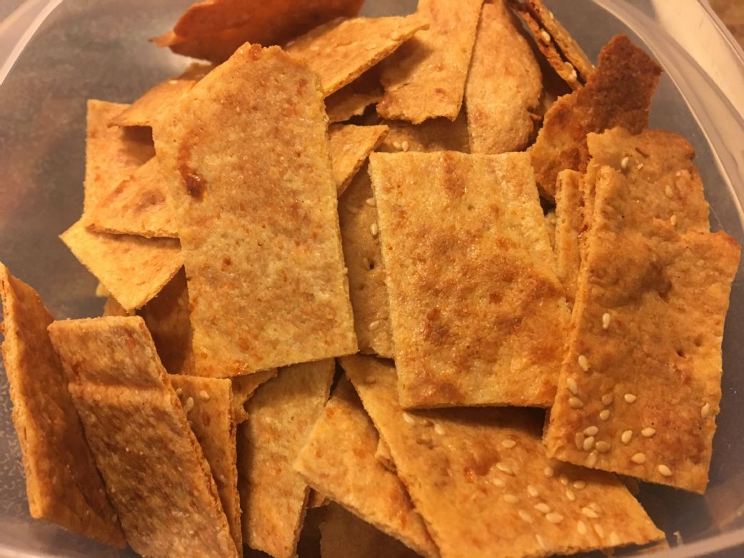 Keto Crackers Recipe Sparkrecipes 0656