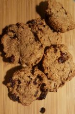 Flax Cranberry Nut Cookies (gluten free)