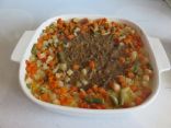 Flossie's Rice & Hamburger Meat Dish (1/2 cup serving)