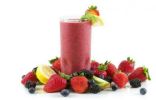 Fruit and vegetable smoothie with protein