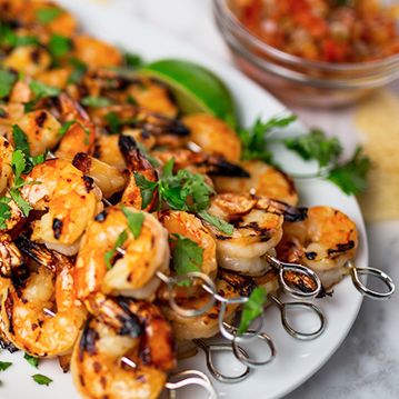 Garlic Honey Lime Shrimp Recipe | SparkRecipes