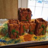 Gingerbread Castle Facade