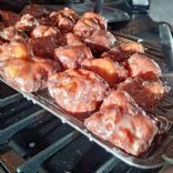 Glazed Apple Fritter Donuts 