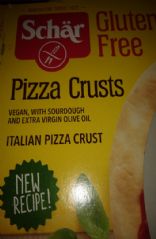 Gluten free -Vegetarian pizza