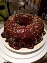 Grandma's Chocolate Brownie Cake