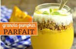 Granola-Pumpkin Parfait