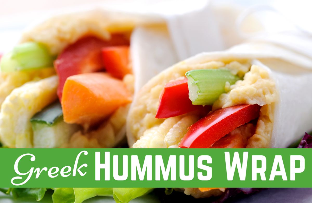 Greek Hummus Wrap