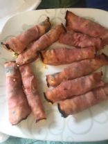 Ham egg and cheese roll ups