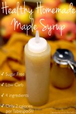 Healthy Homemade Maple Syrup