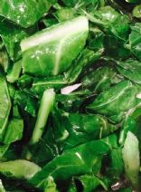 Circle of Surrender Healthy Vibrant Collard Greens with Onions