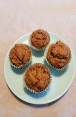 Hearty Pumpkin Cranberry Muffins