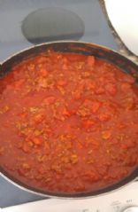 Homemade spaghetti sauce