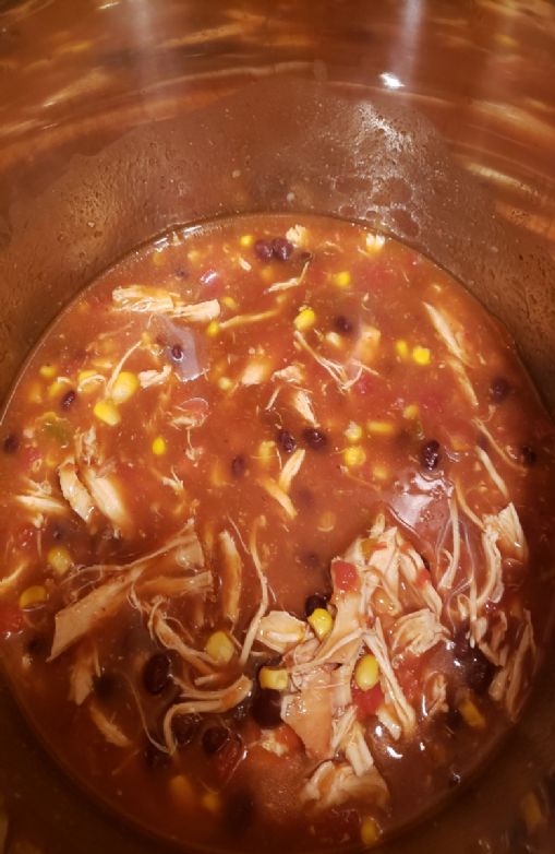 Instant Pot Chicken Tortilla Soup Recipe | SparkRecipes
