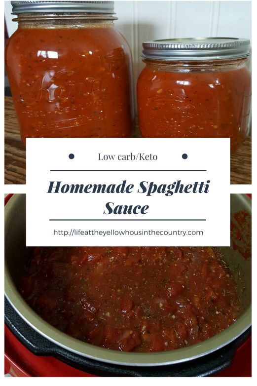 Instant Pot Low Carb Keto Spaghetti Sauce Recipe