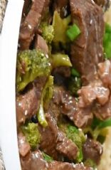 Instant pot beef & broccoli