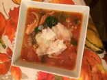 Italian Chicken, Lima Bean and Kale Soup