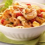 Italian Shrimp Caprese Pasta