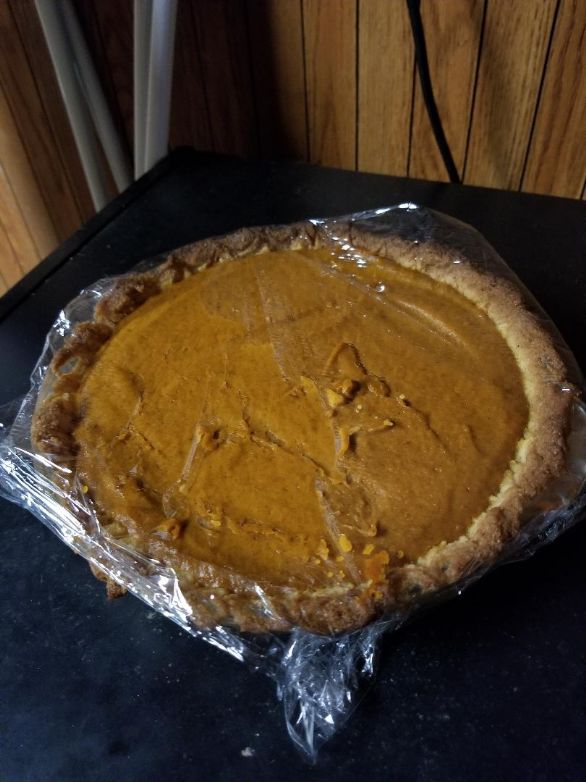 KETO pumpkin pie low carb, sugar free, gluten free