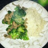 Keto Beef & Broccoli w/Fried Cauliflower Rice