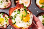 Keto Ham, Cheese & Egg Cups