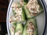 Keto cucumber bites