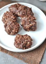 Keto non cook peanutbutter chocolate cookies