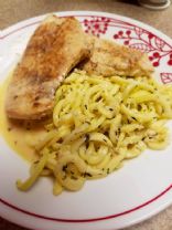 Lemon Chicken with Zoodles