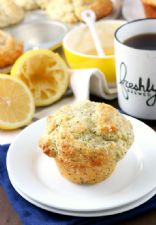 Lemon Poppy Seed Yogurt Muffins