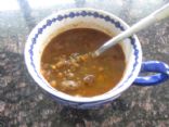 Lentils & Lamb Mediteranean Soup