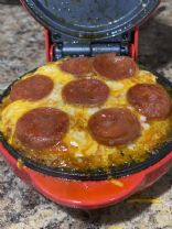 Lizzie's Low Carb Chaffle Pizza