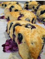 Low Cal Blueberry Scones