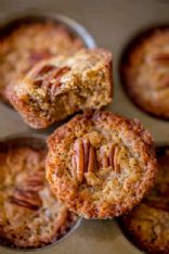 Low Carb Mini Pecan Pie Muffins