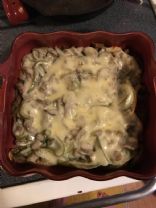 Low Carb Philly Cheese Steak Casserole