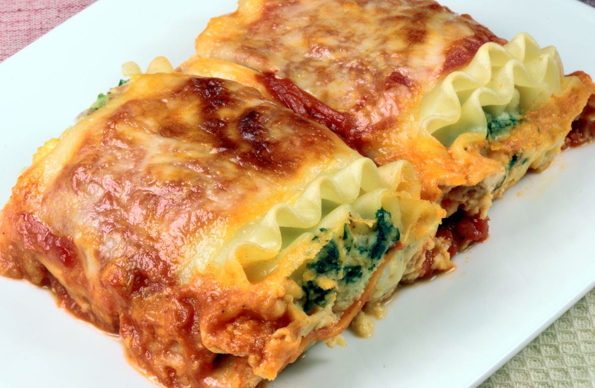 Low-Fat Spinach Lasagna