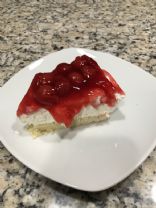 Lower Carb Cherry Cheesecake
