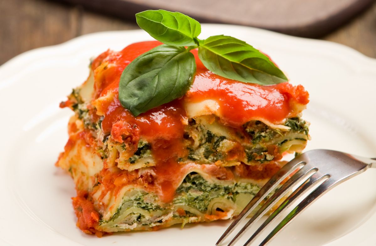 Lower Fat Spinach Lasagna Recipe
