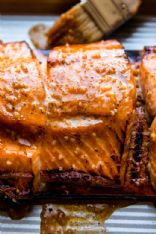 Maple Syrup Chipotle Salmon