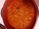 Mock cabbage roll soup