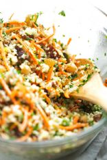 Moroccan Chickpea Brown Rice Salad