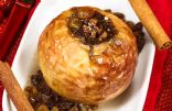 Nutty Baked Apples with Raisins 